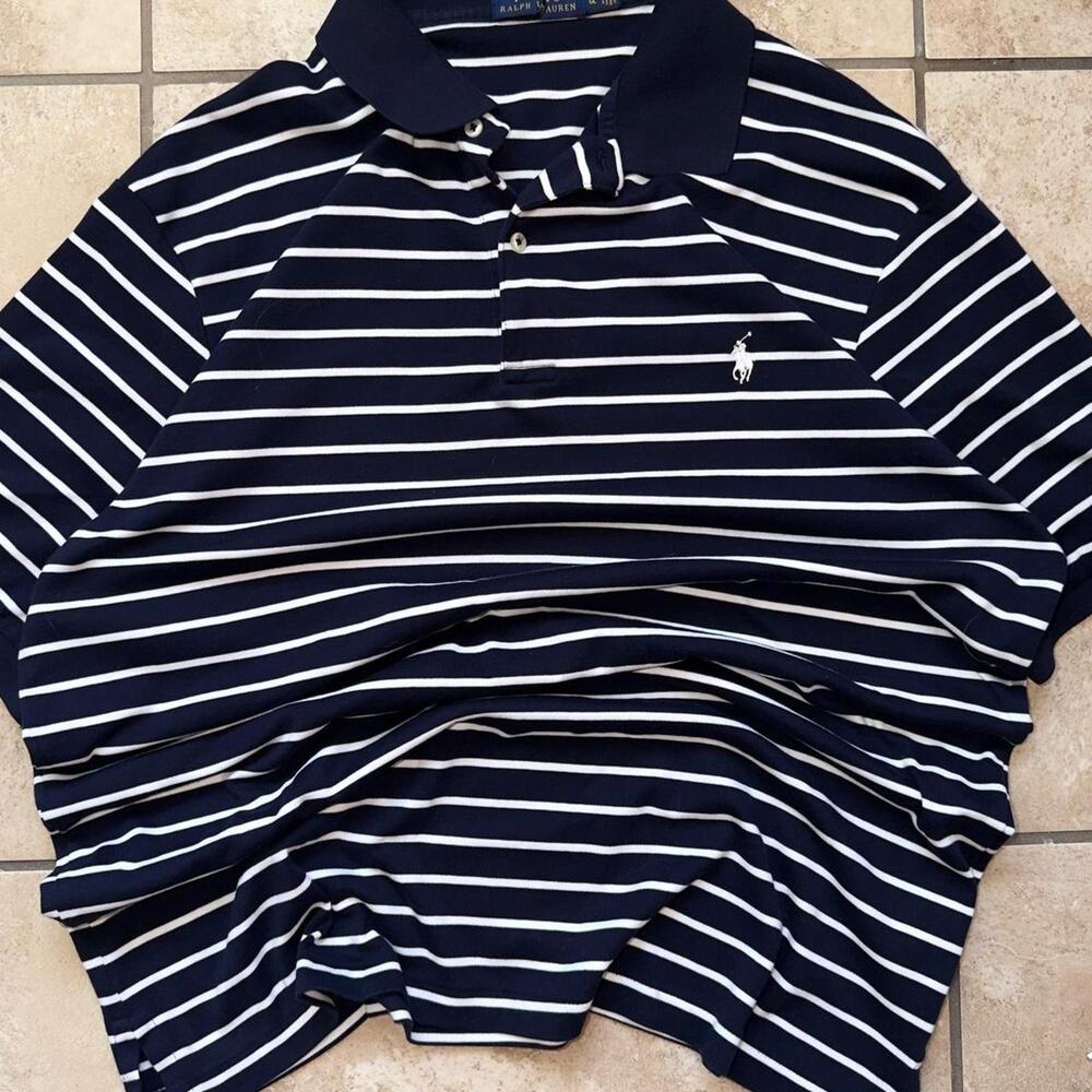 Polo by Ralph Lauren Short Sleeve Polo Shirt - Size LT